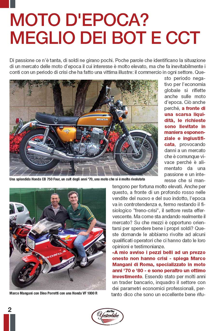 Yesterbike Guida alle moto d'epoca pag.16