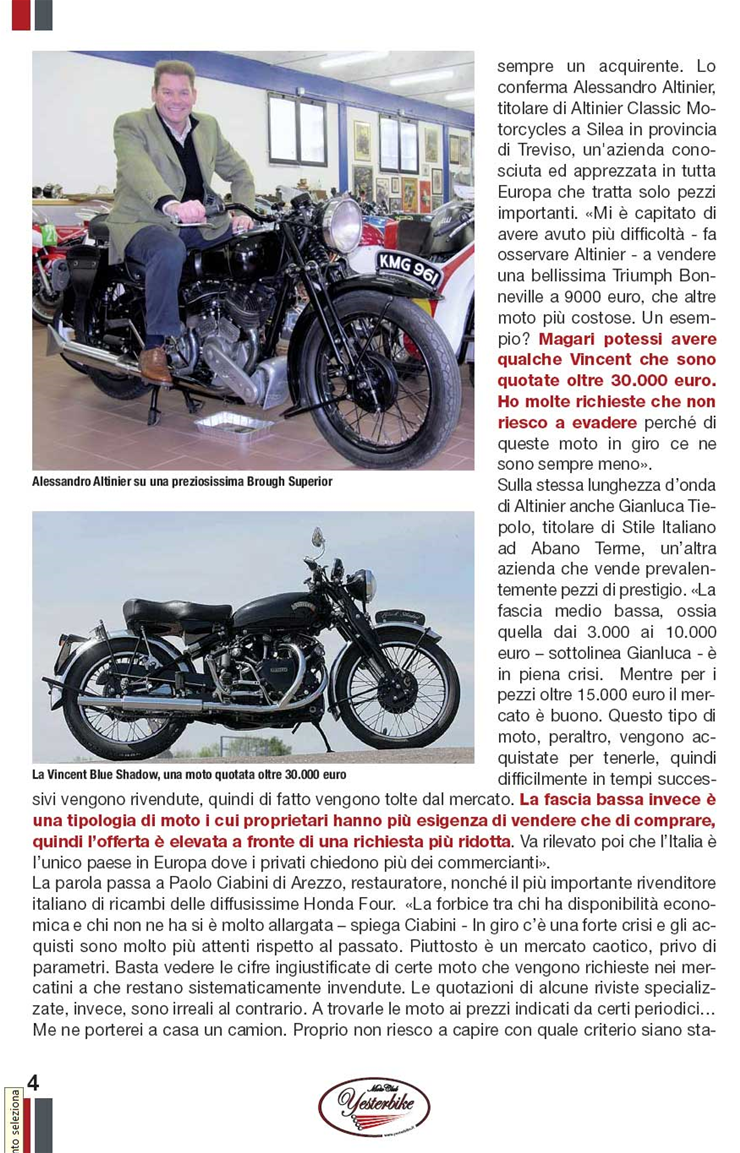 Yesterbike Guida alle moto d'epoca pag.18